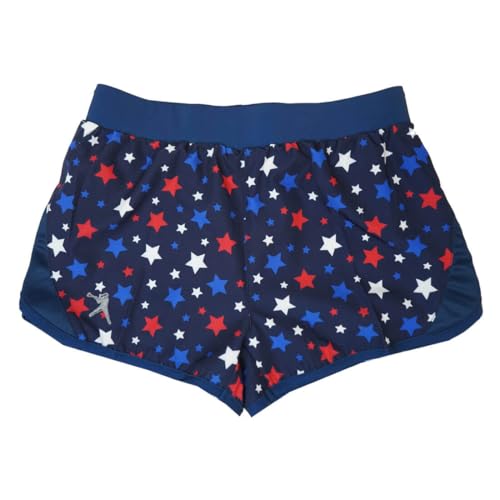 Rebel Girls USA Stars Lacrosse Shorts - Youth