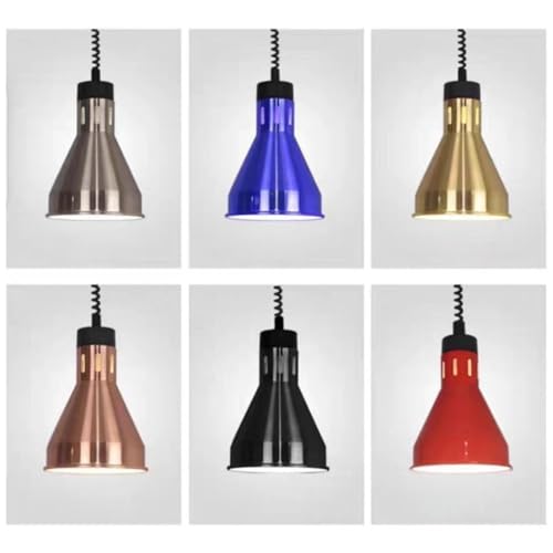 Lampe de maintien pour aliments E27 télescopique noire Baoblaze pour buffet