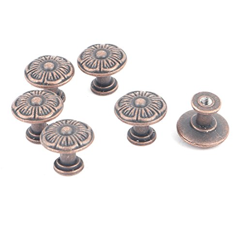 Ruilogod Metal Dorm Round Vintage Style Gate Furniture Window Pull Handle Grip Knob 6pcs (id: adf d9c 4ab 816 d65
