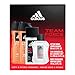 Adidas Team Force 4 Piece Gift Set, Notes of Grapefruit, Jasmine, and Amber, Men's Fragrance, Long Lasting, Sporty Fragrance