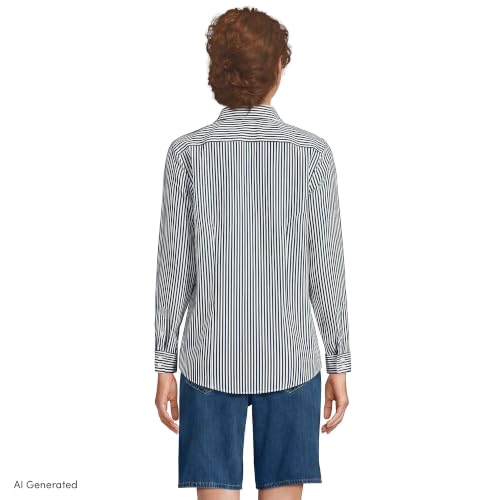 Image of Lands' End Women's Pinwale Cord Long Sleeve Shirt