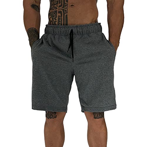 Kit 3 Bermudas Moletom Masculinas MXD Conceito Cores Básicas Casuais Treinos Musculação Academia (G,