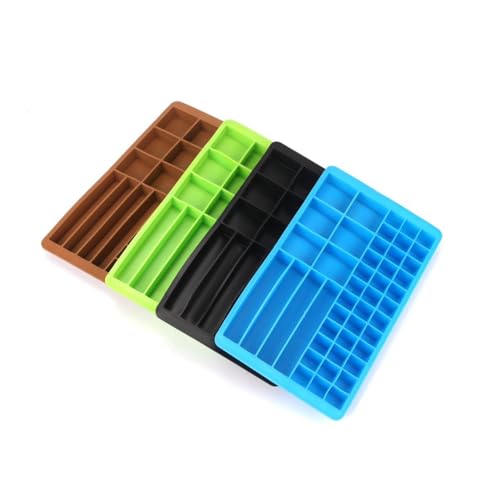 Image of All In One Silicone Ice Cube Tray | Multi Shape Cubes, Sticks & Large Molds | Easy Release, Stackable, Bpa-Free, Food-Grade | Ideal For Cocktails, Juice & Freezer Use