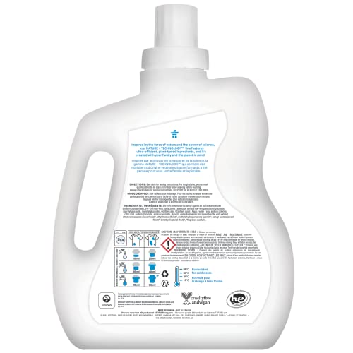 Attitude Laundry Detergent, Plant And Mineral-Based Formula, He, Vegan And Cruelty-Free Washing Machine And Household Products, Wildflowers, 80 Loads, 67.6 Fl Oz #TOP1