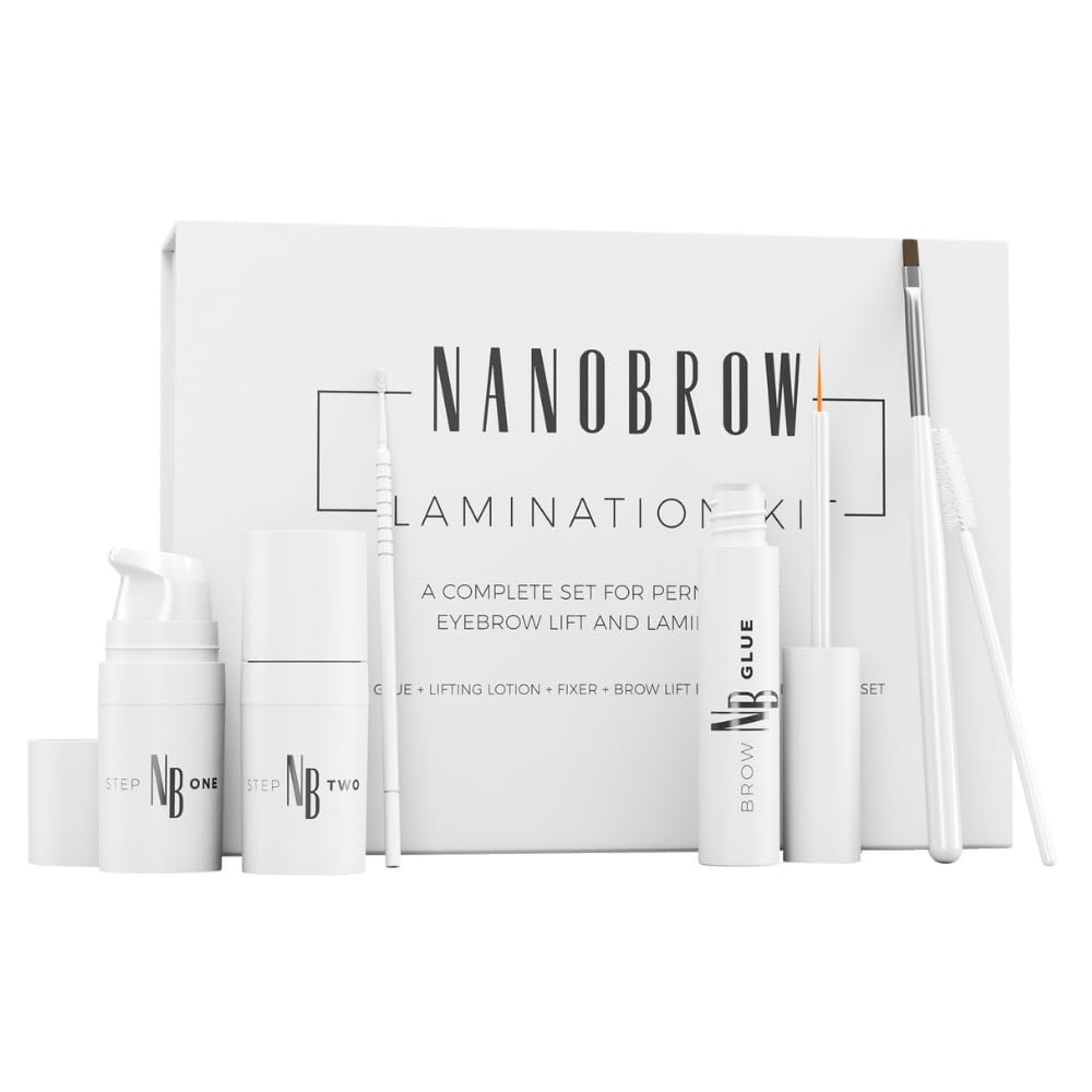 Nanobrow Lamination Kit - brow Lamination kit; Professional Eyebrow Lamination and Styling at Home, DIY Lamination kit