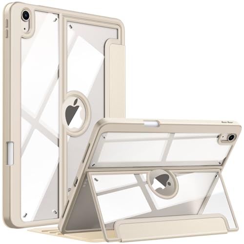 Protection iPad Air 11 M4 Transparente Antichoc avec Support de Stylet Intégré