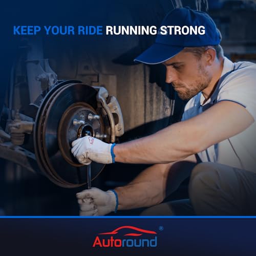 Autoround 515159 Front Wheel Hub and Bearing Assembly fit for Chevy Tahoe/Silverado 1500/ Suburban, GMC Yukon/Sierra 1500, Cadillac Escalade 2014-2020 RWD, 6-Lug w/ABS - Thumbnail 7