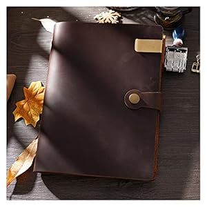 TAHALI A5 Leder Notizbuch Herbst Edition