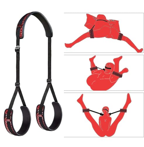 Vzy 28BED RESTRAINT FOR HEADBOARD ADULTS Bed Straps Sex Tie Downs Under Mattress King Bed Sex Resistant Set thumb #1