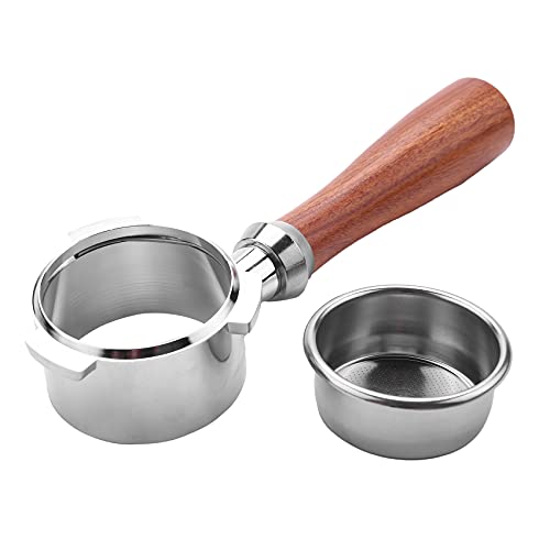 tellaLuna Portafiltro Sin Fondo de Café de 54 Mm para la Serie Barista con 1 Taza de Filtro de Canasta MáQuina de… - Imagen 7