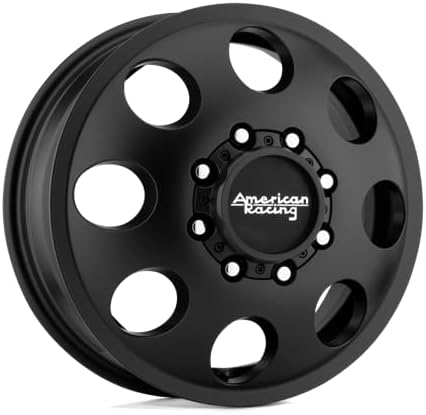 AR204 17X6 8X6.5 S-BLK 111MM 1 Wheel