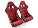 Sedile sportivo Set Edition 2, tessuto rosso