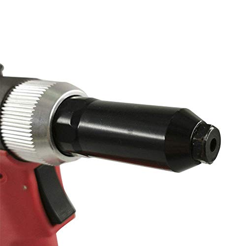 JF-XUAN High Strength Rivet Gun, Pneumatic Pull Nut Gun Pneumatic Tool Industrial Grade Hand Tool Multifunction and Ergonomic Pneumatic Riveted Nut
