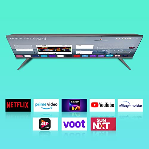 Image of Intex 108 cm (43 inches) 4K Ultra HD Smart LED TV LED-WOS4304U (Black)