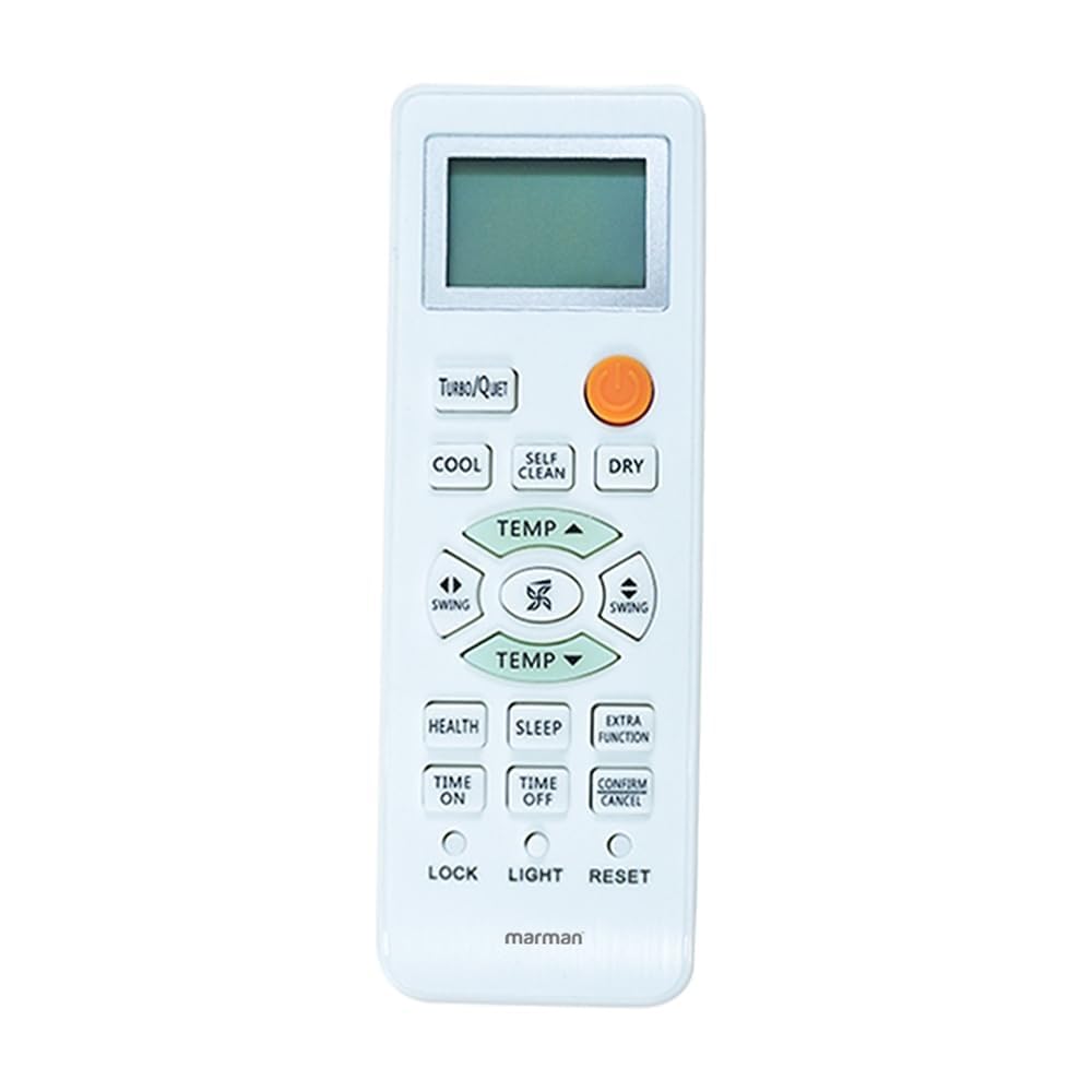 Replacement Remote for Haier AC Model 131C, Ready-to-Use IR Control, Exact Match for 1, 1.5 & 2 Ton Split and Window Units, Black-image-10