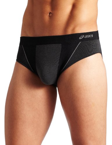 ASICS Men's ASX Brief,Charcoal Grey,Large-X-Large