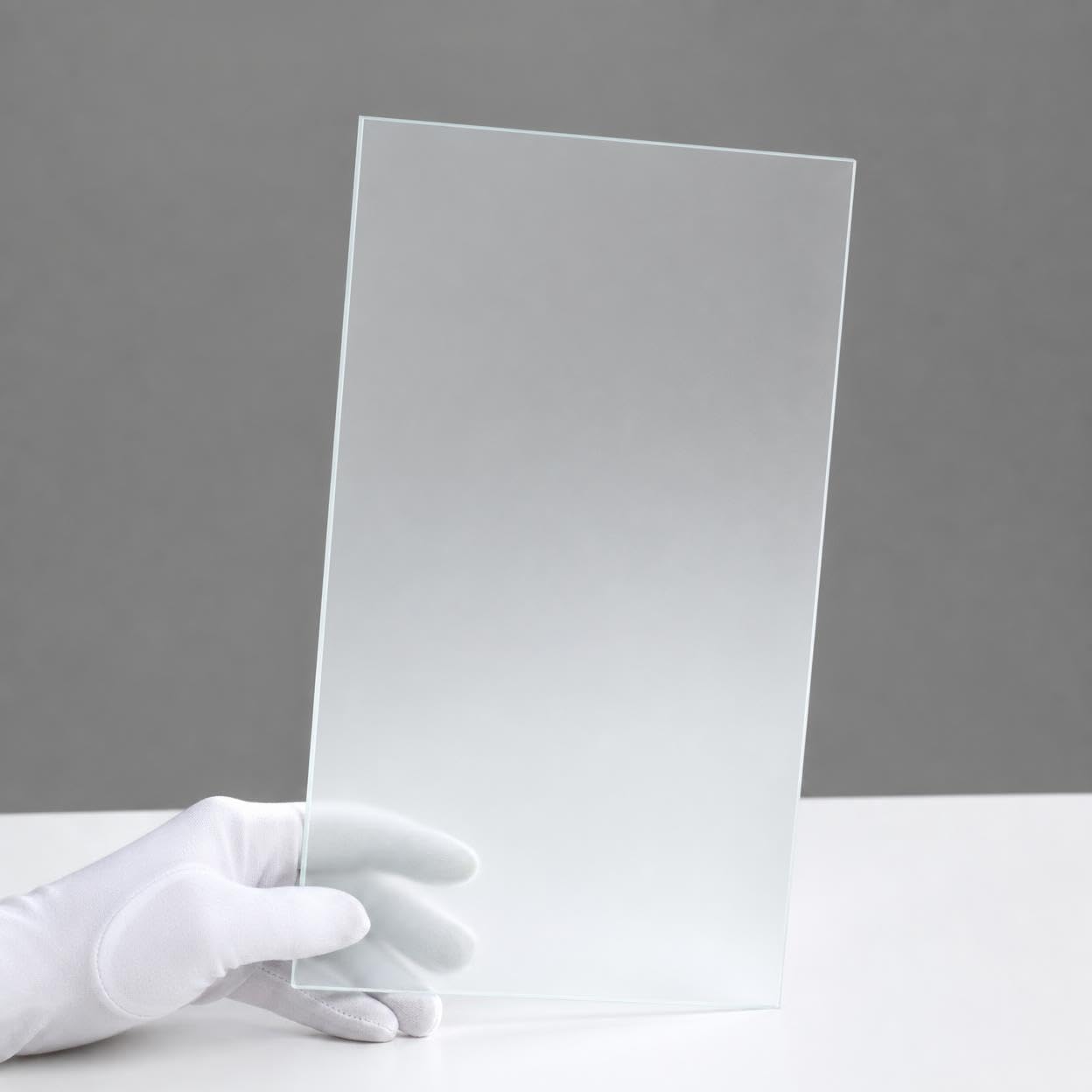 Pannello in Vetro Trasparente Antiriflesso Pezzo di Ricambio Lunga Durata Facile Manutenzione Adatto per Studio Privato Azienda Laboratorio