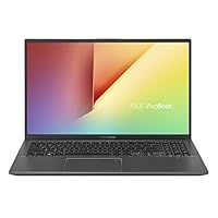 ASUS VivoBook 15 Thin and Light Laptop, 15.6 FHD, Intel Core i3-8145U CPU, 8GB RAM, 128GB SSD, Windows 10 in S Mode, F512FA-AB34, Slate Gray