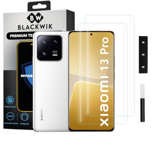 Image of Blackwik UV Curved Tempered Glass for Xiaomi 13 Pro | 2-Pack