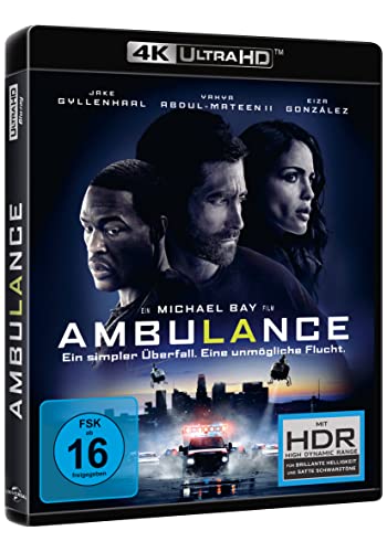 Ambulance – 4K Blu-ray (UHD + Blu-ray Disc)
