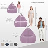 Zoom IMG-1 bananair pouf poltrona sacco in Zoom IMG-1 bananair pouf poltrona sacco in