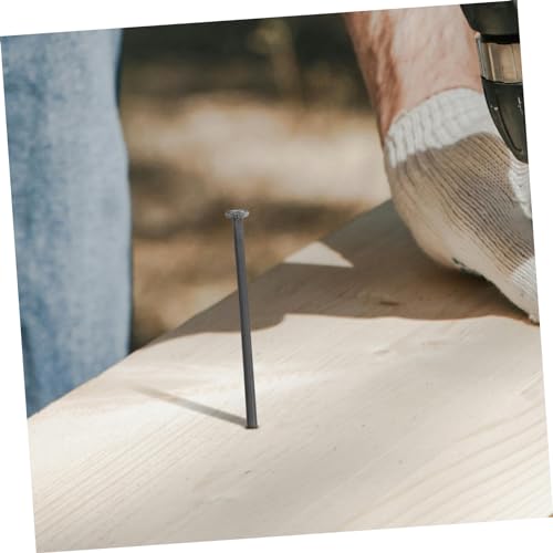Paquete de clavos de hierro SOLUSTRE 500g para proyectos de cercas, albañilería y jardinería miniatura 7