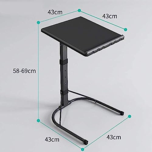 Table d'appoint réglable en hauteur pour travailler au canapé