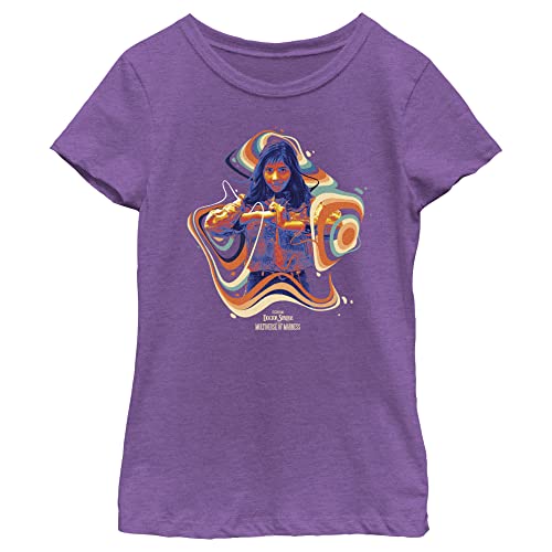 T-shirt fille Marvel Dr Strange violet XL idéal pour le collège et les loisirs