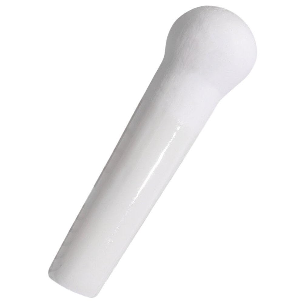 GANAZONO Pestello in ceramica pestello in ceramica pestello cibo macinazione bastone 16 cm strumento utensili da cucina forniture da cucina bianco cucina aglio