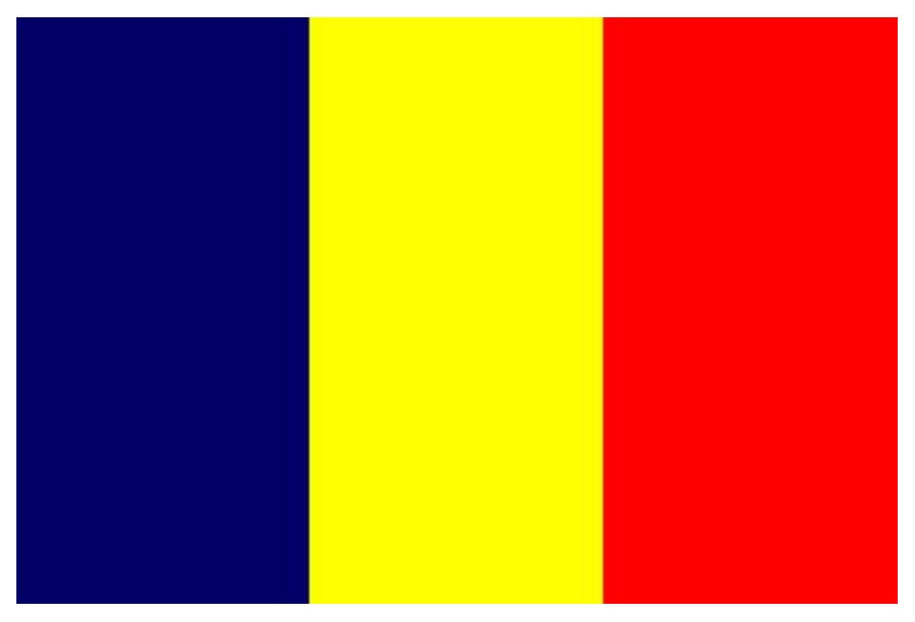 Chad National Flag 5ft x 3ft