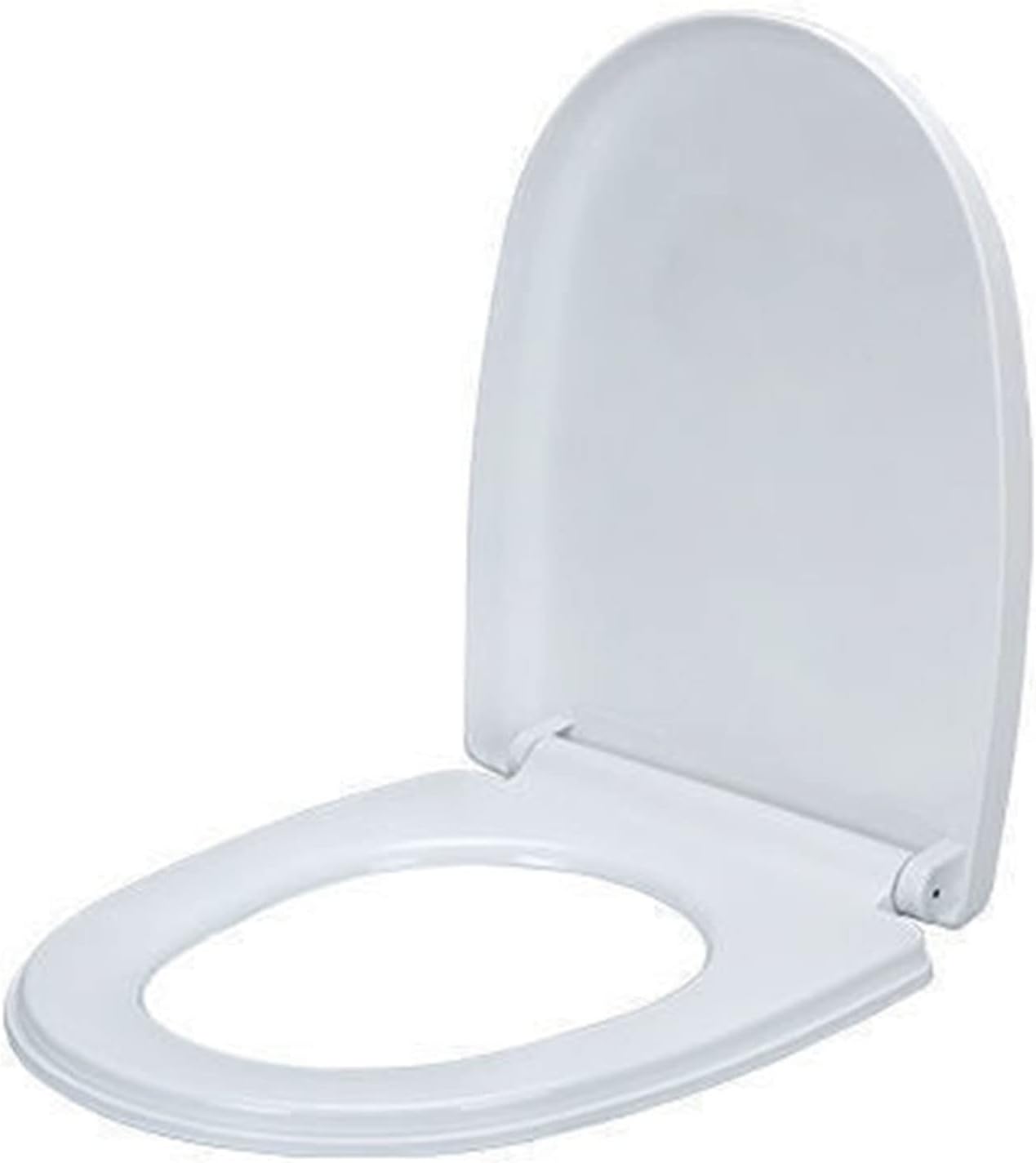 Asiento de inodoro de cierre Suave, Universal, de polipropileno, con dispositivo Ajustable.