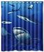 Supreme-Store Custom Shark Waterproof Polyester Shower Curtain 60" x 72" - Bathroom Decor(Fabric)