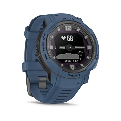 Garmin Instinct Crossover Solar Tidal Blue montre connectée étanche - 3