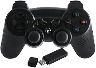 Wireless Game Controller for Windows PC/Raspberry Pi/PS3 Rechargeable Gamepad Portable Gaming Joystick Remote Joypad for Laptop/Desktop Computer,RetroArch, Emulator,Roblox,Steam,RetroPie,RecalBox
