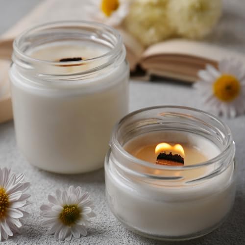 Meanplan 60 Pack 4 oz Glass Jars with Lids Bulk Small Sample Candle Cosmetic Jars with Inner Liners for Travel Empty Salve Tins Storage Container for Creams, Lotion, Candle Making, Food (Gold Silver)2