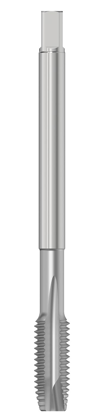 Seco Tools 10309502 T30-PU21B09-1/4-19-11R Spiral Point Thread Tap, 3.669 Inch Functional Length, Right Cutting, Cylindrical Shank Type, 3 Flutes, Precision Thread Tapping Tool