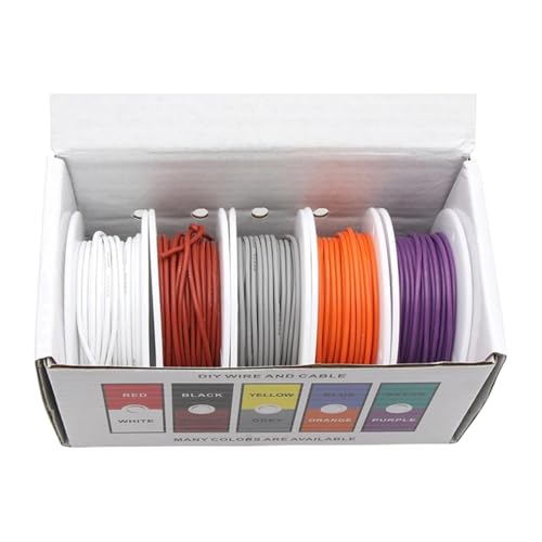 Câble tordu anti-nœud en boîte de couleur pour réparer vos appareils