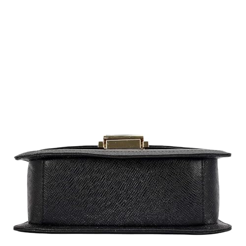 Image of Da Milano Leather Satchel Bag for Women (01019SOL)