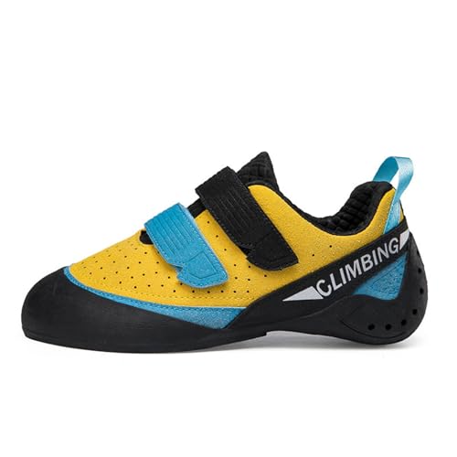 Fooceoute Zapatos De Escalada Hombres,Zapatos De Escalada para Principiantes,Escalada En Rocas Zapatos De Entrenamiento,Zapatos Pies De Gato Escalada,Zapatos De Entrenamiento De Escalada.