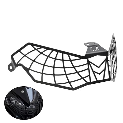 Grille phare TRK702X cache calandre moto en acier premium 2024 - 2