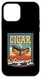 Fácil instalación Carcasa para iPhone 12 mini Cigar Whisperer, estilo retro vintage, Cigar Dad