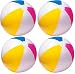 Intex 24" Inflatable Paradise Panel Colorful Beach Ball - 59032EP (Set of 4)