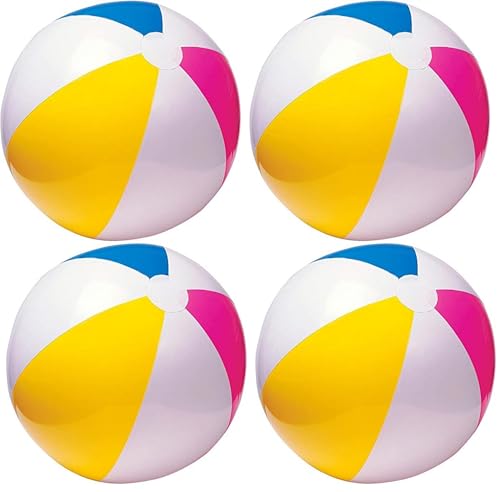 Pelota de playa inflable Intex de 24 pulgadas para juegos colectivos