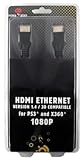 1 Freaks and Geeks - Cable HDMI con Ethernet 1.4 para PS3 (1,8 m)