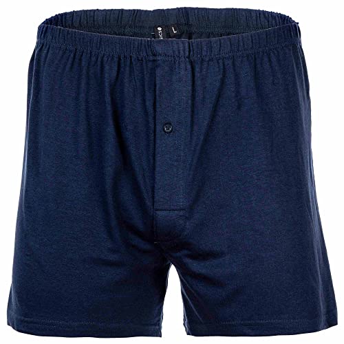 Pantalones cortos de algodón contra el calor pack de 3 hombre azul L 6
