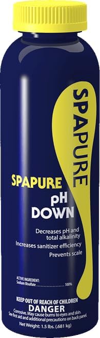 Spapure Hot Tub Chemical Balancing Maintenance Kit Includes Alkalinity Increaser, Ph Increaser, Ph decreaser, Calcium Hardness Increaser & Defoamer - Image 2