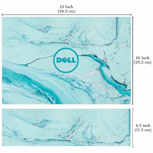 Image of Full Laptop Skin Stickers HD Quality Sticker for Laptops Upto 15.6 inch (Dustproof|Waterproof|Scratchproof|Reusable) - BE Sky MRBL FL1