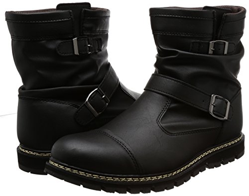 ハイブーツ ベノム ブーツ エンジニア似 黒 ブラック 23cm ブラック の