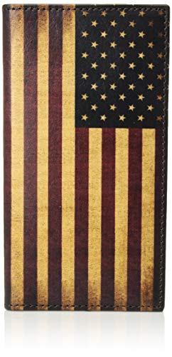Nocona Belt Co. Unisex-Adult's Nocona Vintage Flag Rodeo Wallet, Multi/Color #TOP21