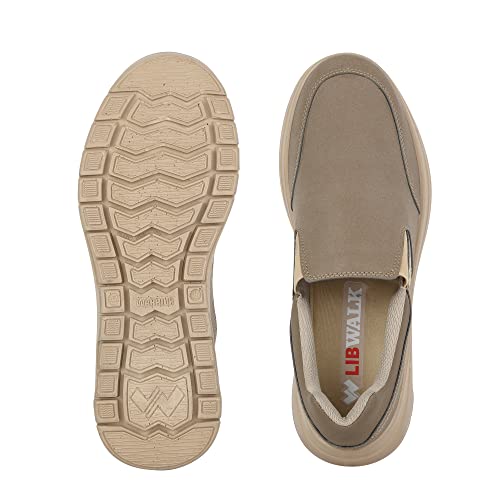 Image of Liberty Mens Casual Walk Camel Casual Shoe